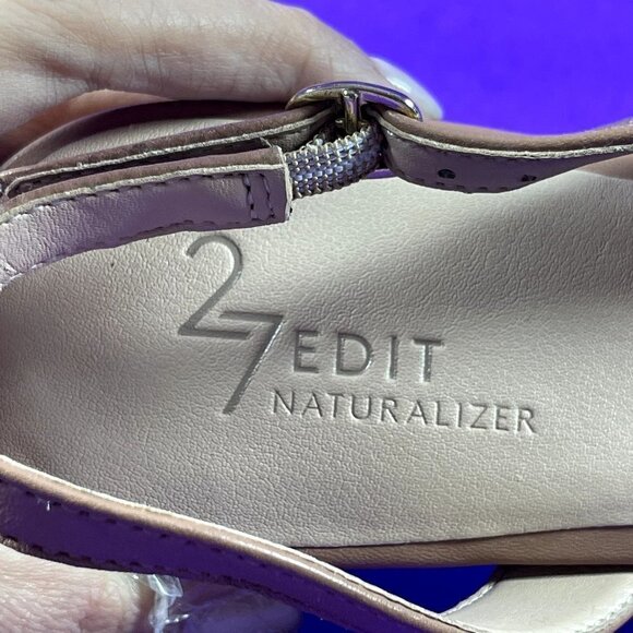 Naturalizer 27 EDIT‎  Brown Leather Makenna Slingback Flat Shoe Size 11 NWOT - Picture 9 of 10